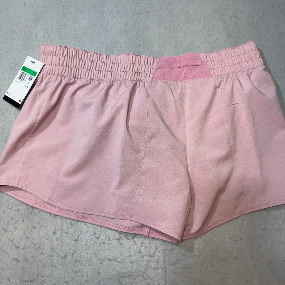 Nike Womens Dri-FIT Loose‎ Fit Training Shorts Pink DX6010-601 XL NWT - Picture 7 of 8